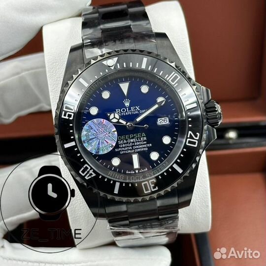 Мужские часы Rolex Sea Dweller черные