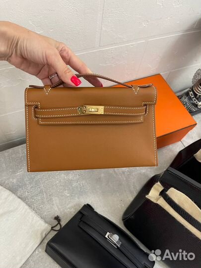 Сумка Hermes Kelly Pochette Swift Leather