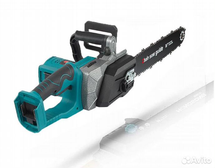 Пила цепная, 2 АКБ Makita 18V, шина 16