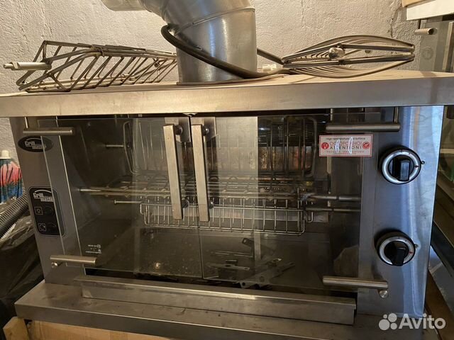 Гриль для кур газовый