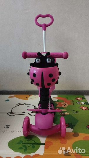 Самокат детский трехколесный новый