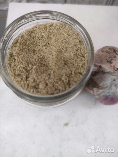 Чеснок сушеный зеленый