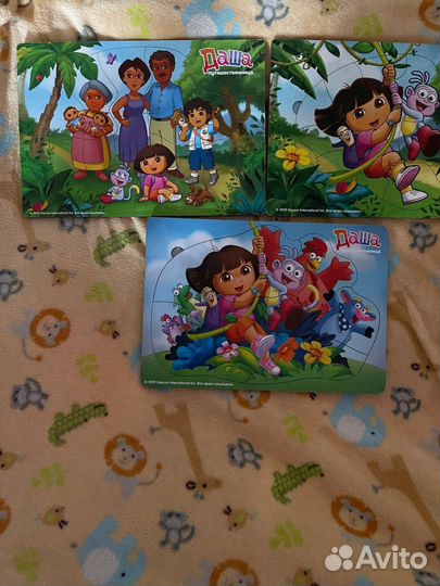 Деревянные пазлы