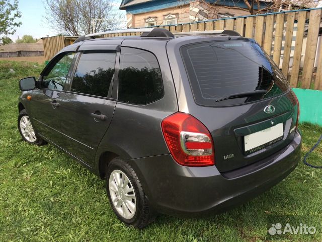 Бампер Калина 2 задний 2194 цвет Борнео 633