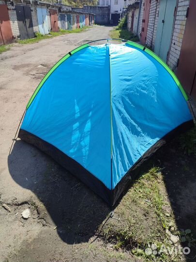 Палатка туристическая 3-х местная бу