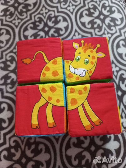 Мягкие кубики