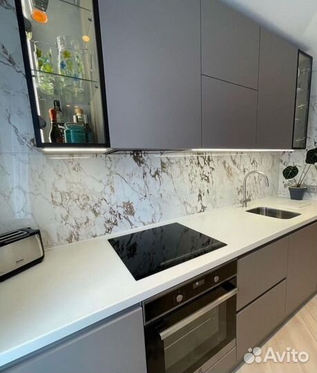 Кухня без ручек