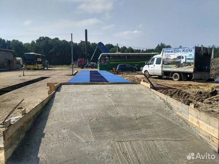 Автовесы.18 метров 80 тонн.Производитель.Монтаж