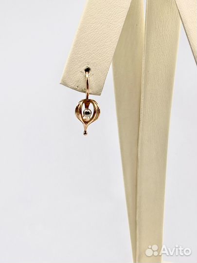 Золотые серьги 585 СССР