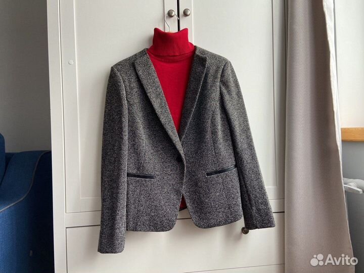 Женский жакет как твидовый пиджак 48-50 oodji xl