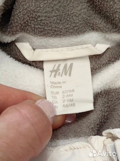 Комбинезон трансформер h&m 62-68 размер