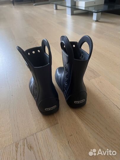 Резиновые сапоги crocs на мальчика 28 размер