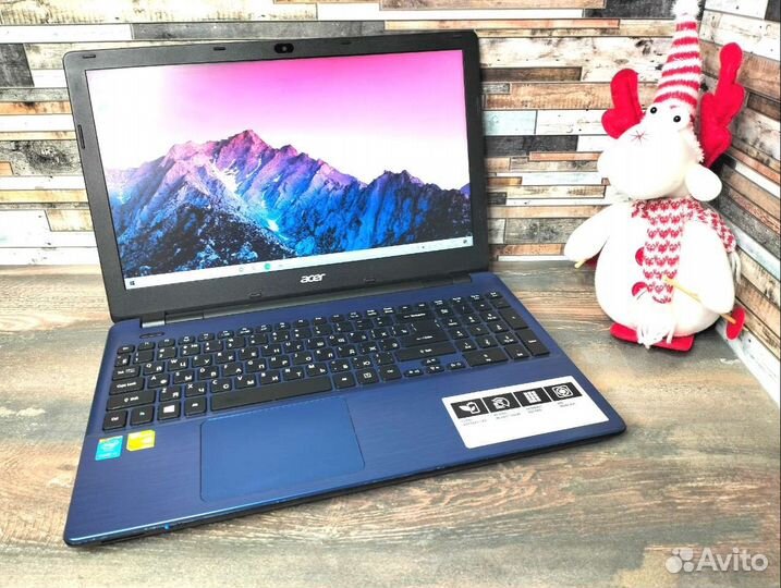 Синий Acer на i3/ RAM 12/ SSD 256/ GeForce 840m