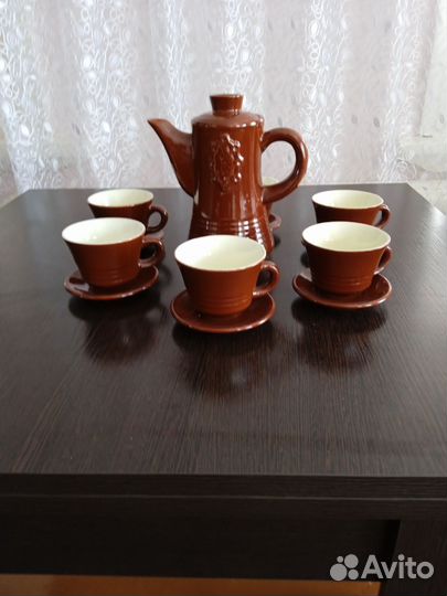 Кофейный сервиз керамика СССР