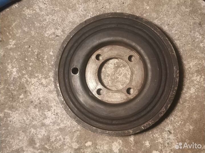 Шкив коленвала ситроен С5 EW10 2л. 01-08г