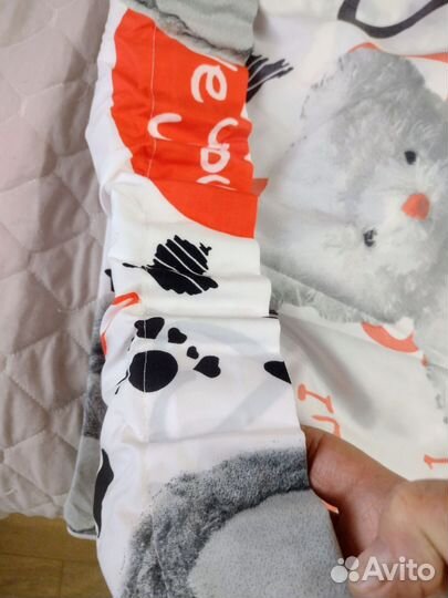 Мишка Тедди готовые шторы для детской комнаты