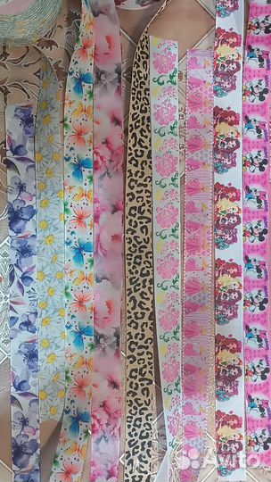 Репсовые ленты набор