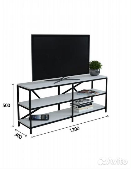 Тумба стеллаж под телевизор новая