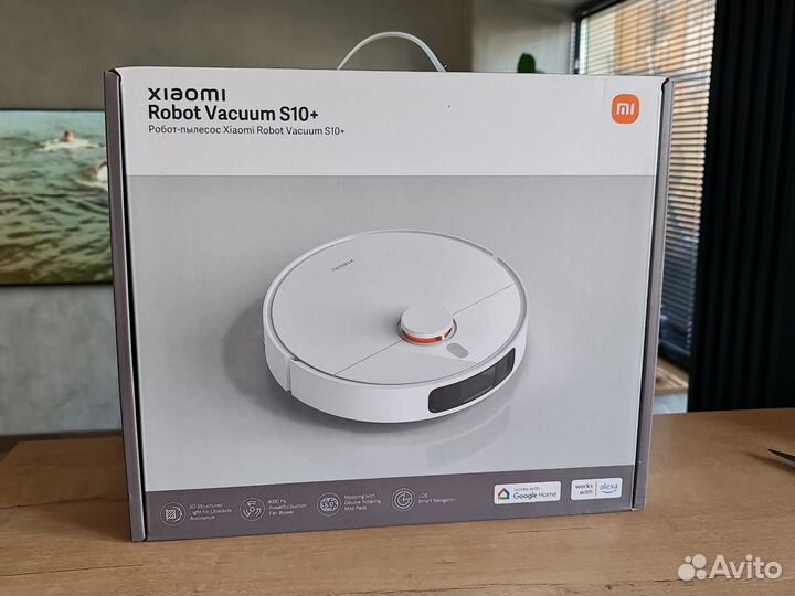 Робот пылесос Xiaomi mi robot vacuum S10+