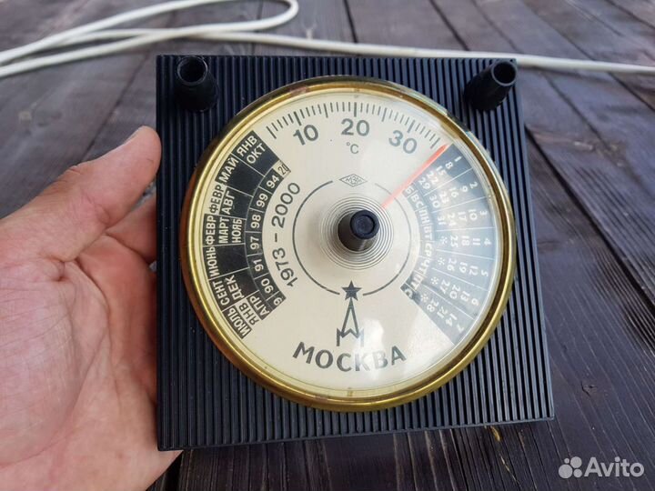 Термометр календарь СССР 1973