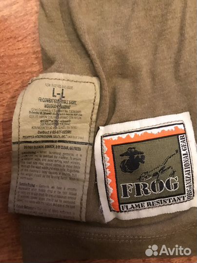 Боевая рубашка frog usmc marpat woodland