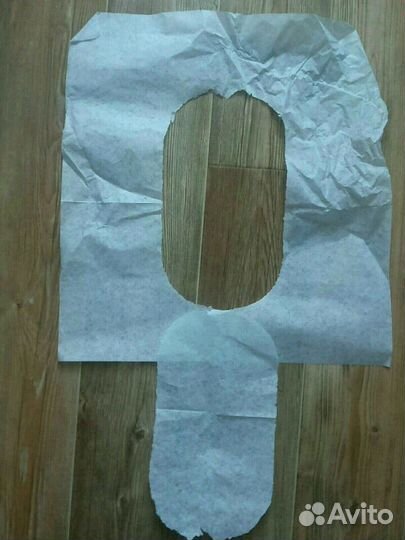 Накладки (сидения) на унитаз, одноразовые 20 шт