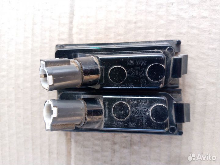 Фонарь подсветки номера Hyundai i30