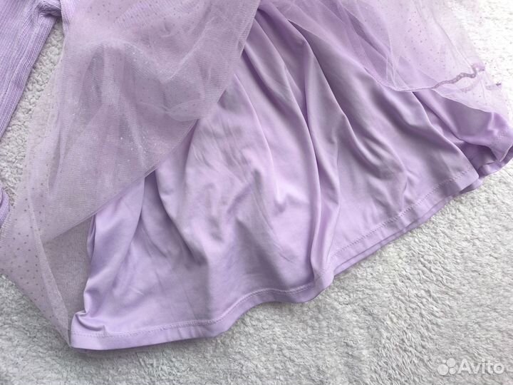 Платье сиреневое 110-116 H&M для девочки