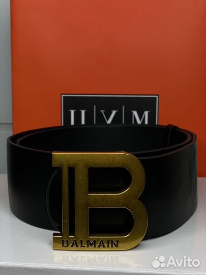 Ремень balmain широкий