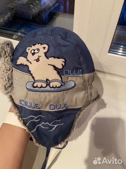 Шапка для мальчика теплая