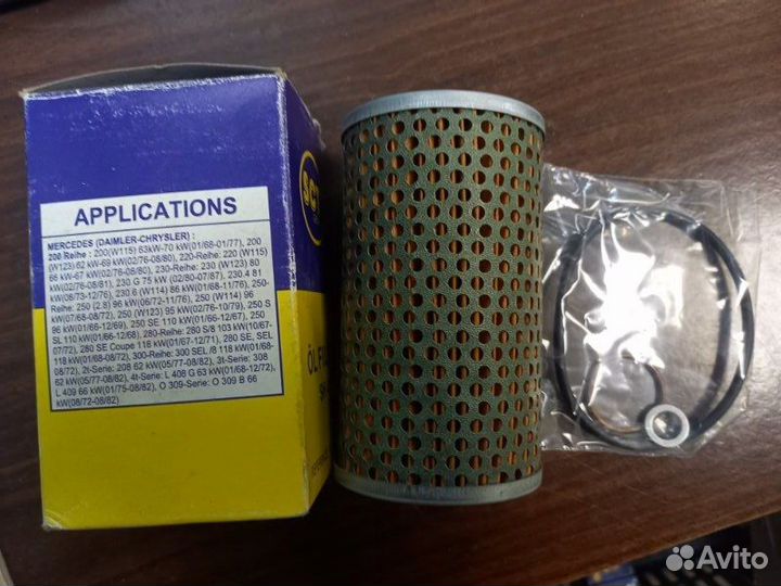 Фильтр масляный Mercedes-Benz