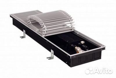 Внутрипольный конвектор Gekon Eco H08 L130 T23 RNA