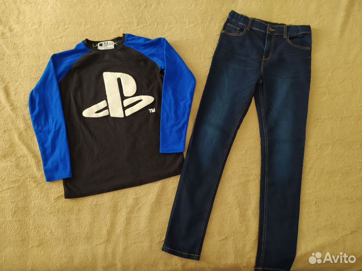 Теплые вещи (пакет) на мальчика 13-14 лет 164 см