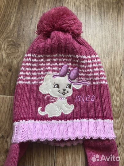 Шапка с длинными ушками