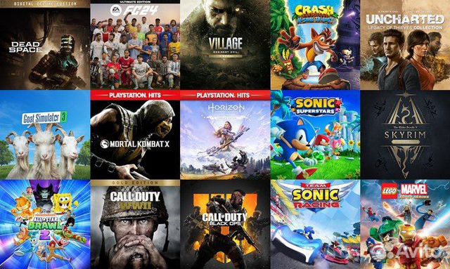 Playstation plus ps4 ps5, покупка игр, аренда купить в Барнауле с ...