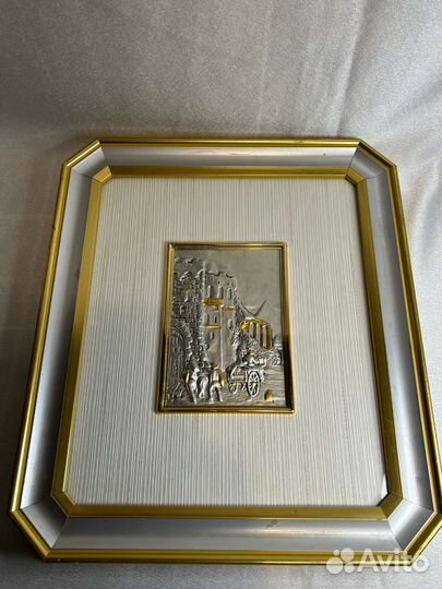 Большая картина на серебре, Италия