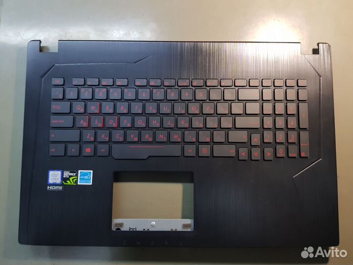 Топ-панель клавиатура Asus ROG Strix GL753VD