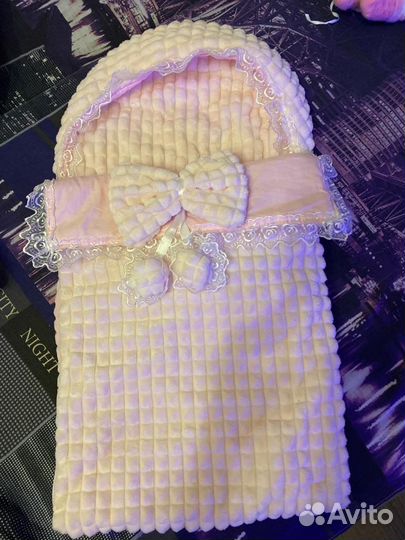 Конверт на выписку для девочки