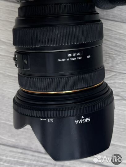 Объектив Sigma AF 24-70mm f/2.8 для Canon