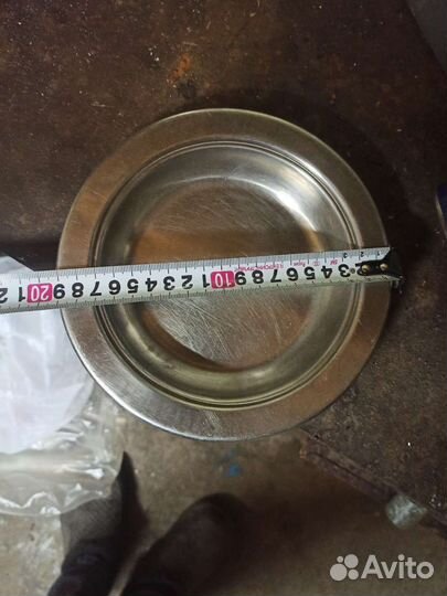 Тарелки из нержавейки СССР