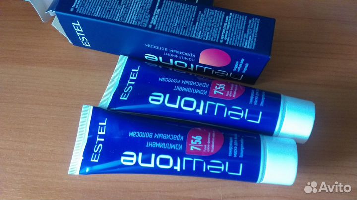 Продам маску для тонирования волос newtone 7/56