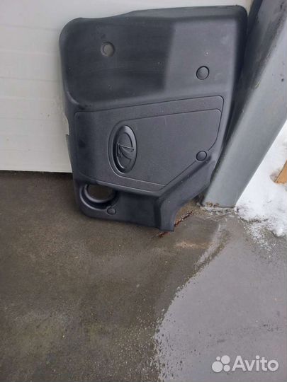 2 накладки на двигатель