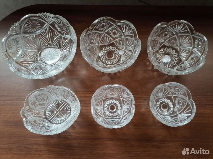 Вазы хрусталь