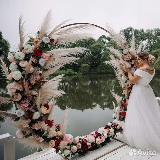 Украшение зала на свадьбу. Выездная церемония