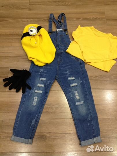 Костюм Миньона, новогодний, танцевальный