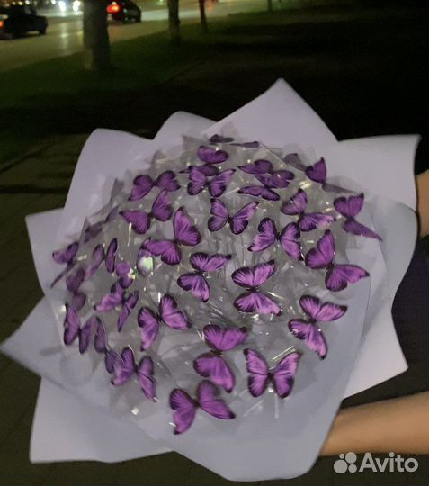 Букет из бабочек