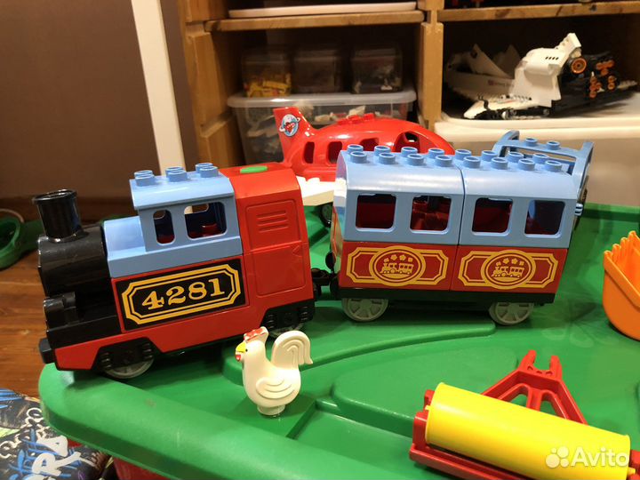 Lego Duplo огромный ящик (все фото не влезли)