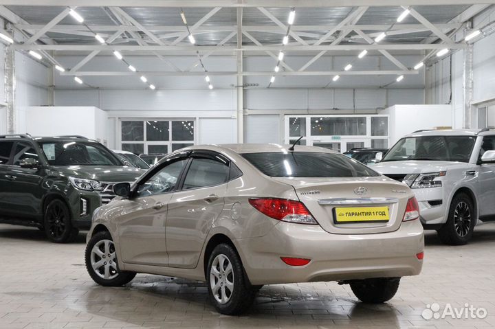 Hyundai Solaris 1.6 МТ, 2011, 82 000 км