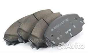 1 комплект тормозных 3QF698151D VAG