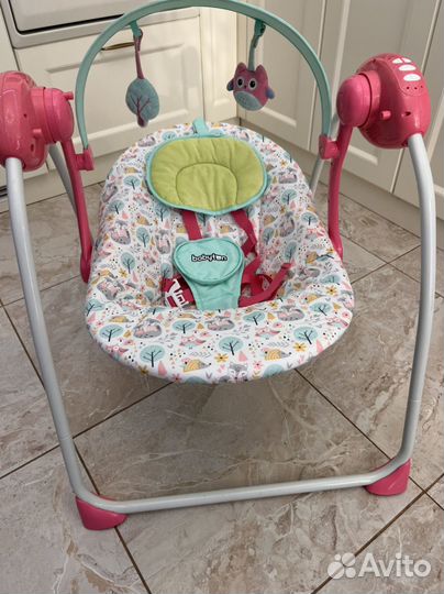 Электрокачель для новорожденных babyton